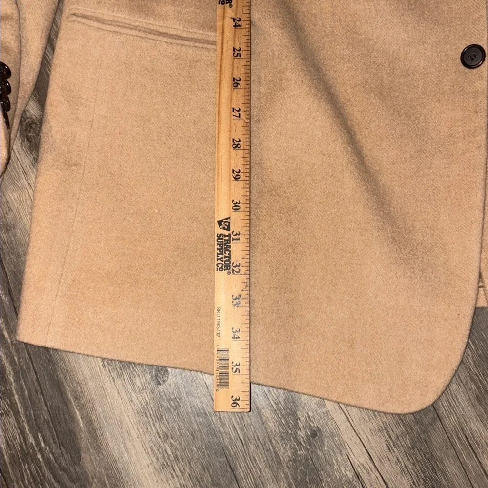 Classic Fit  100 Camel Hair Twill Sport Coat Mens 54 L